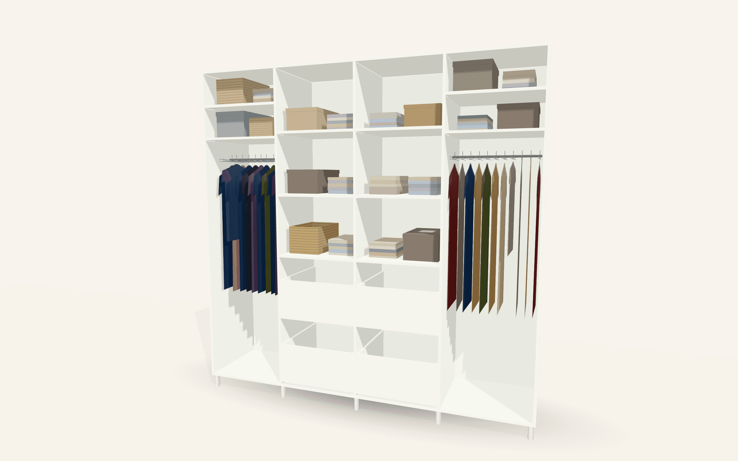 The Burgess Hill Carbon Grey Sliding Wardrobe