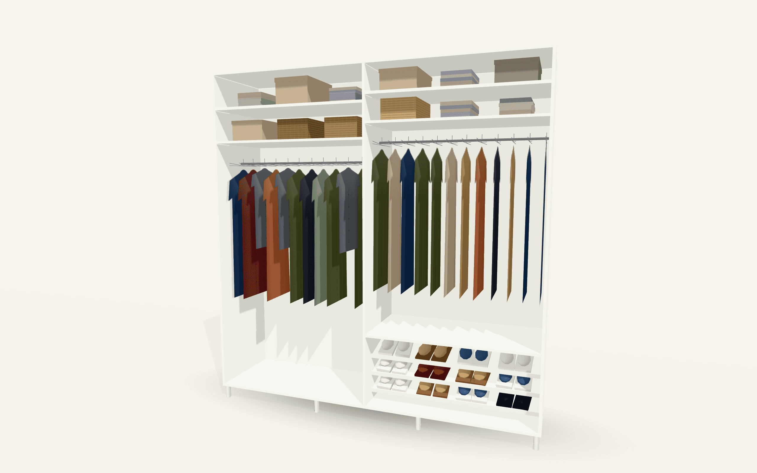 The Newhaven Oak-Effect Sliding Wardrobe